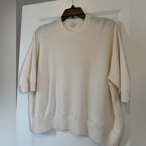 Vince Soft Cream Knit Sweater